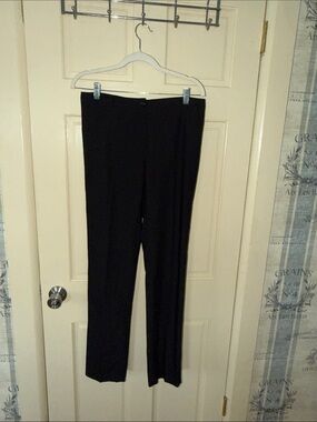 Le Painty Black Women's Tailored Straight-Leg Trousers Made in France